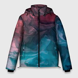 Куртка зимняя мужская Туманная вода, цвет: 3D-красный