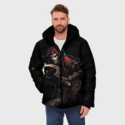 Куртка зимняя мужская The Grim Buffoon, цвет: 3D-черный — фото 2