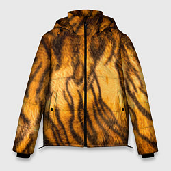 Куртка зимняя мужская Шкура тигра 2022, цвет: 3D-красный
