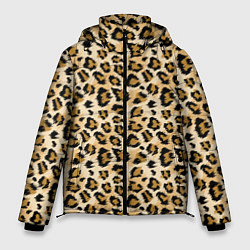 Мужская зимняя куртка Пятна Дикого Леопарда