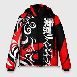 Куртка зимняя мужская TOKYO REVENGERS ТОСВА RED VER, цвет: 3D-светло-серый