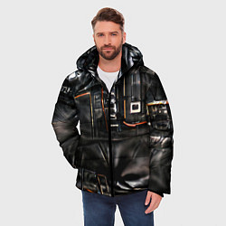 Куртка зимняя мужская Стиль терминатора, цвет: 3D-светло-серый — фото 2