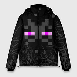 Куртка зимняя мужская ЭНДЕРМЕН МАЙНКРАФТ MINECRAFT, цвет: 3D-красный