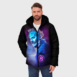 Куртка зимняя мужская Slipknot - Corey Taylor - TGC, цвет: 3D-красный — фото 2