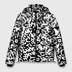 Мужская зимняя куртка Стиль QR код