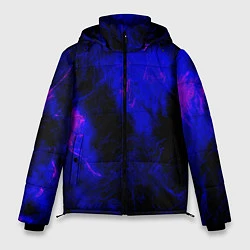 Куртка зимняя мужская Purple Tie-Dye, цвет: 3D-красный