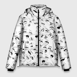Куртка зимняя мужская Ахегао без границ, цвет: 3D-светло-серый
