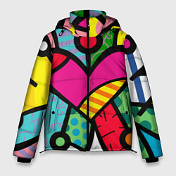 Куртка зимняя мужская Ромеро Бритто Арт, цвет: 3D-черный