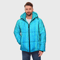 Куртка зимняя мужская Мужской символ, цвет: 3D-светло-серый — фото 2