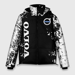 Мужская зимняя куртка Volvo капли и брызги красок