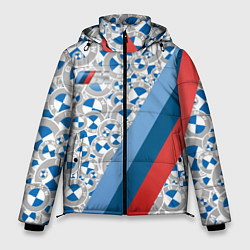 Куртка зимняя мужская BMW LOGO 2020 PATTERN M SPORT, цвет: 3D-красный