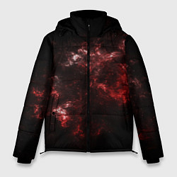 Куртка зимняя мужская Красный космос Red space, цвет: 3D-черный