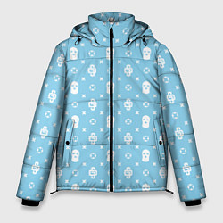 Мужская зимняя куртка Узор Sky Blue Dope Camo Dope Street Market