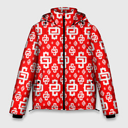 Мужская зимняя куртка Red Pattern Dope Camo Dope Street Market Спина