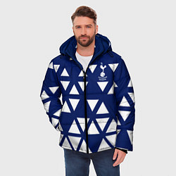Куртка зимняя мужская Тоттенхэм tottenham, цвет: 3D-светло-серый — фото 2