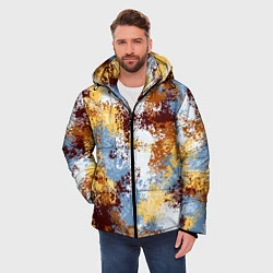 Куртка зимняя мужская Камуфляж Василиск Капель, цвет: 3D-красный — фото 2