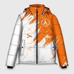 Куртка зимняя мужская Half-life texture, цвет: 3D-черный
