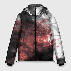 Куртка зимняя мужская Огонь и пепел Коллекция Get inspired! N-1-8-n-1-9-, цвет: 3D-черный
