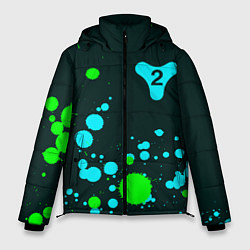 Куртка зимняя мужская ДЕСТИНИ 2 Краска FS, цвет: 3D-черный