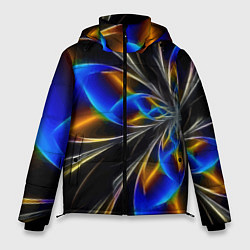 Куртка зимняя мужская Neon vanguard pattern Fashion 2023, цвет: 3D-красный