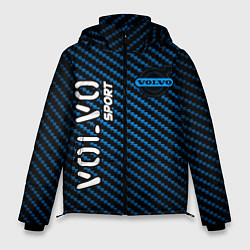 Куртка зимняя мужская VOLVO Volvo Sport Карбон, цвет: 3D-черный