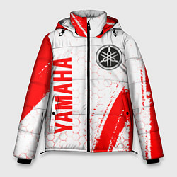 Куртка зимняя мужская ЯМАХА Краски, цвет: 3D-черный
