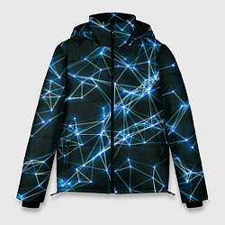 Мужская зимняя куртка Нейронная сеть - фон