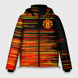 Куртка зимняя мужская Манчестер юнайтед manchester united ФКМЮ, цвет: 3D-красный