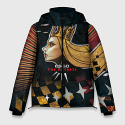 Куртка зимняя мужская Cs:go - The Empress 2022 Императрица, цвет: 3D-черный