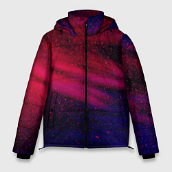 Куртка зимняя мужская Неоновая пыль - Красный, цвет: 3D-черный