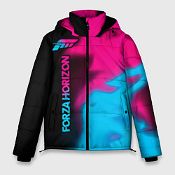 Куртка зимняя мужская Forza Horizon Neon Gradient, цвет: 3D-черный