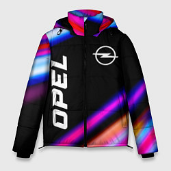 Куртка зимняя мужская Opel speed lights, цвет: 3D-черный