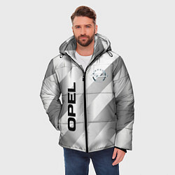 Куртка зимняя мужская Опель - спорт, цвет: 3D-светло-серый — фото 2