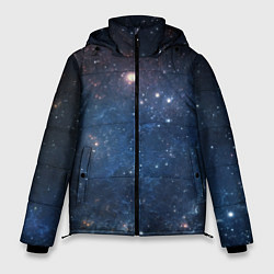 Куртка зимняя мужская Молчаливый космос, цвет: 3D-красный