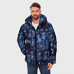 Куртка зимняя мужская Хагги Вагги паттерн, цвет: 3D-красный — фото 2