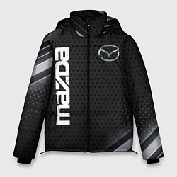 Куртка зимняя мужская Mazda карбон, цвет: 3D-черный