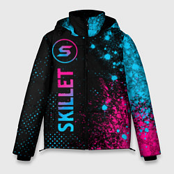 Мужская зимняя куртка Skillet - neon gradient: по-вертикали