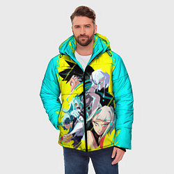 Куртка зимняя мужская Команда раннеров, цвет: 3D-черный — фото 2