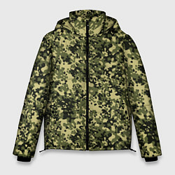 Куртка зимняя мужская Камуфляж Flecktarn Jeitai, цвет: 3D-черный