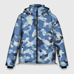 Куртка зимняя мужская Камуфляж ВМФ цифра крупный, цвет: 3D-светло-серый
