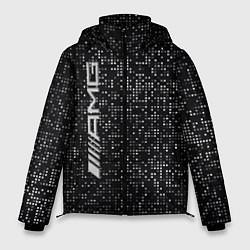 Мужская зимняя куртка AMG - pattern - minimalism