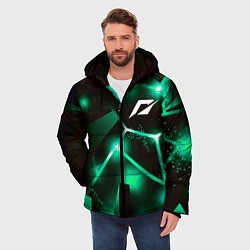 Куртка зимняя мужская Need for Speed разлом плит, цвет: 3D-черный — фото 2