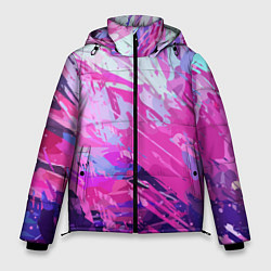Мужская зимняя куртка Фиолетовые оттенки