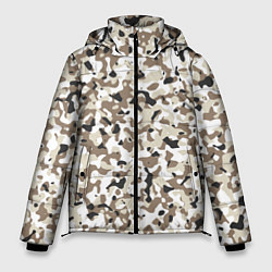 Куртка зимняя мужская Камуфляж зима мелкий, цвет: 3D-светло-серый