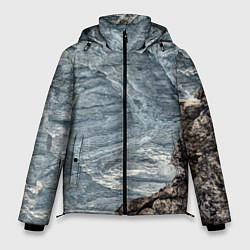 Куртка зимняя мужская Море и гора, цвет: 3D-красный