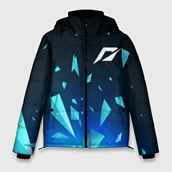 Куртка зимняя мужская Need for Speed взрыв частиц, цвет: 3D-черный