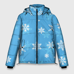 Мужская зимняя куртка Голубой снегопад