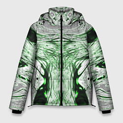 Мужская зимняя куртка Зеленый узор