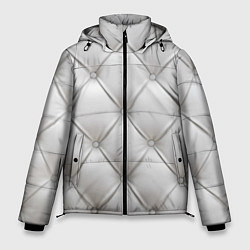 Мужская зимняя куртка Стёганая мебельная кожа - texture