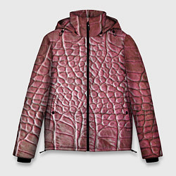 Куртка зимняя мужская Кожа крокодила - мода - текстура, цвет: 3D-светло-серый